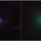 46P/Wirtanen as seen in the radio and optical wavelengths.